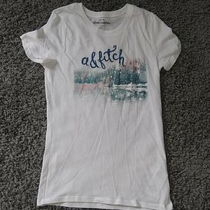 White "a & flinch" T-Shirt